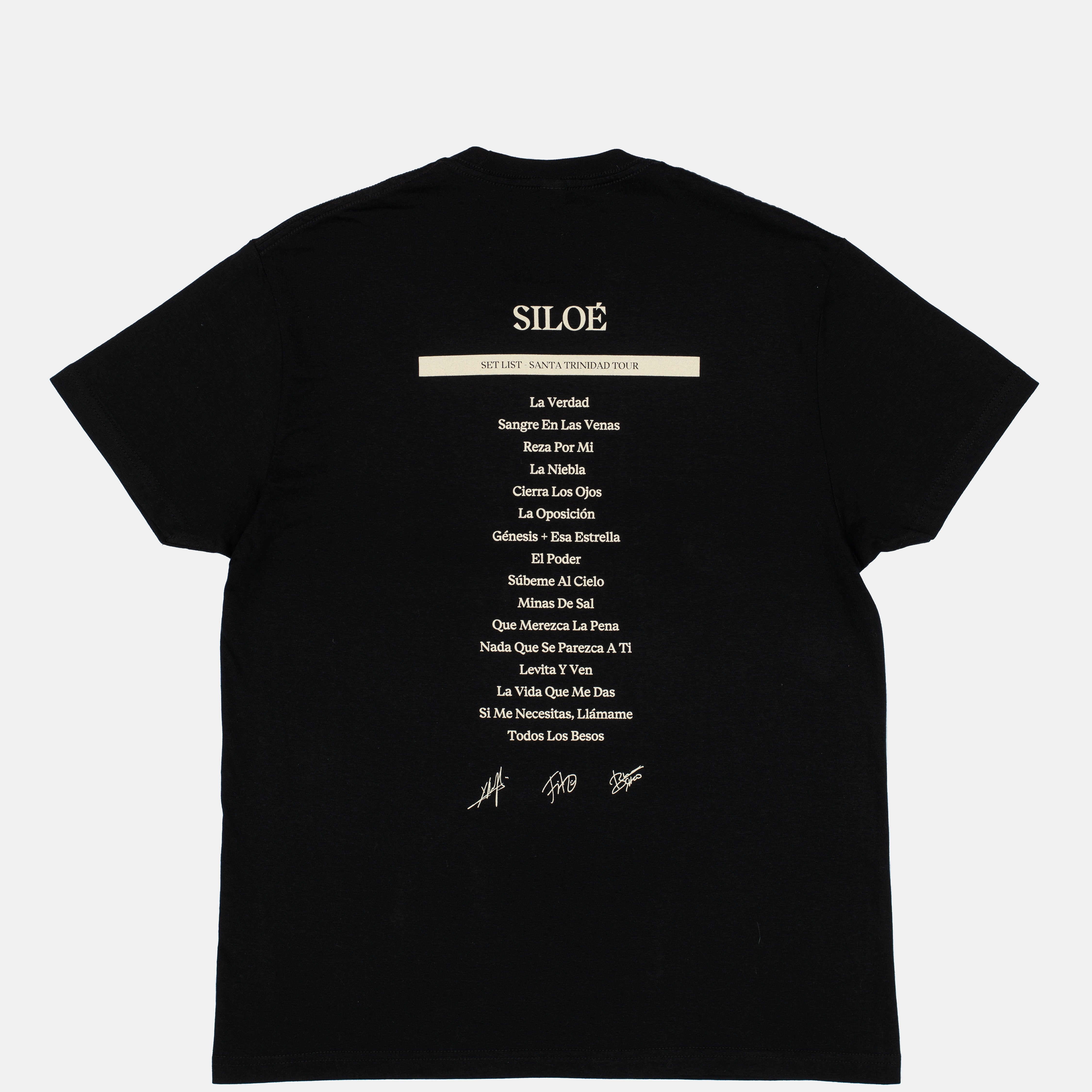 CAMISETA SETLIST FIRMADA