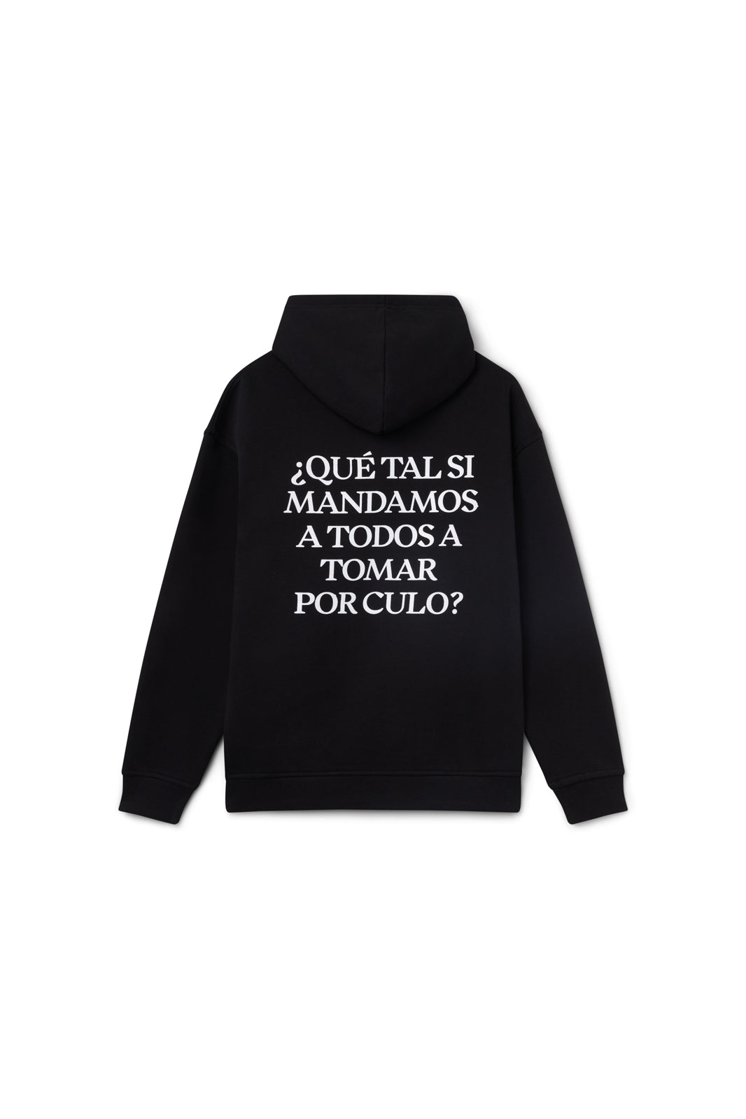 SUDADERA SILOÉ "A TOMAR POR CULO" BLACK ED. LIMITADA