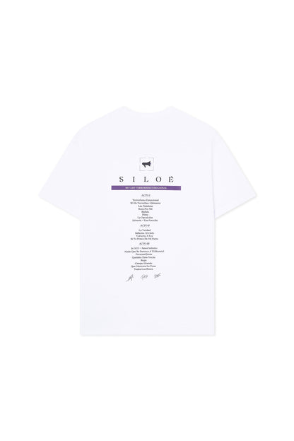 CAMISETA SETLIST "TERRORISMO EMOCIONAL" FIRMADA