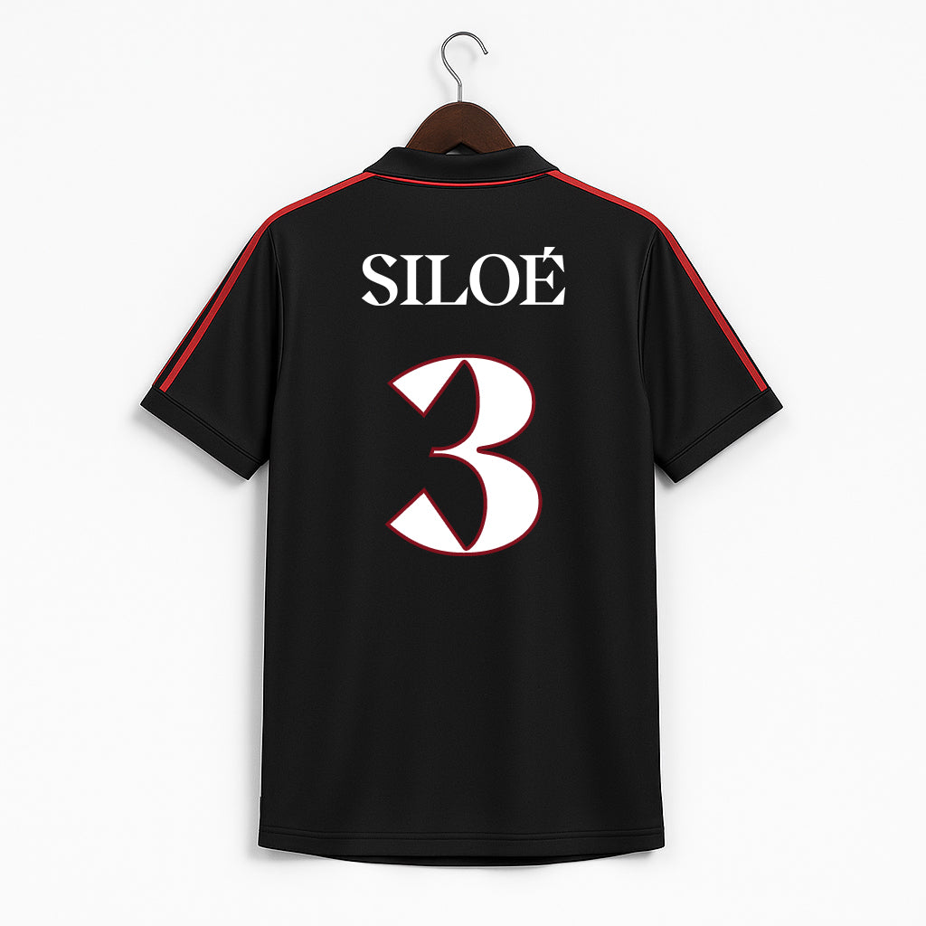 CAMISETA FÚTBOL SILOÉ “SANTA TRINIDAD” NEGRA (Ed. Limitada)