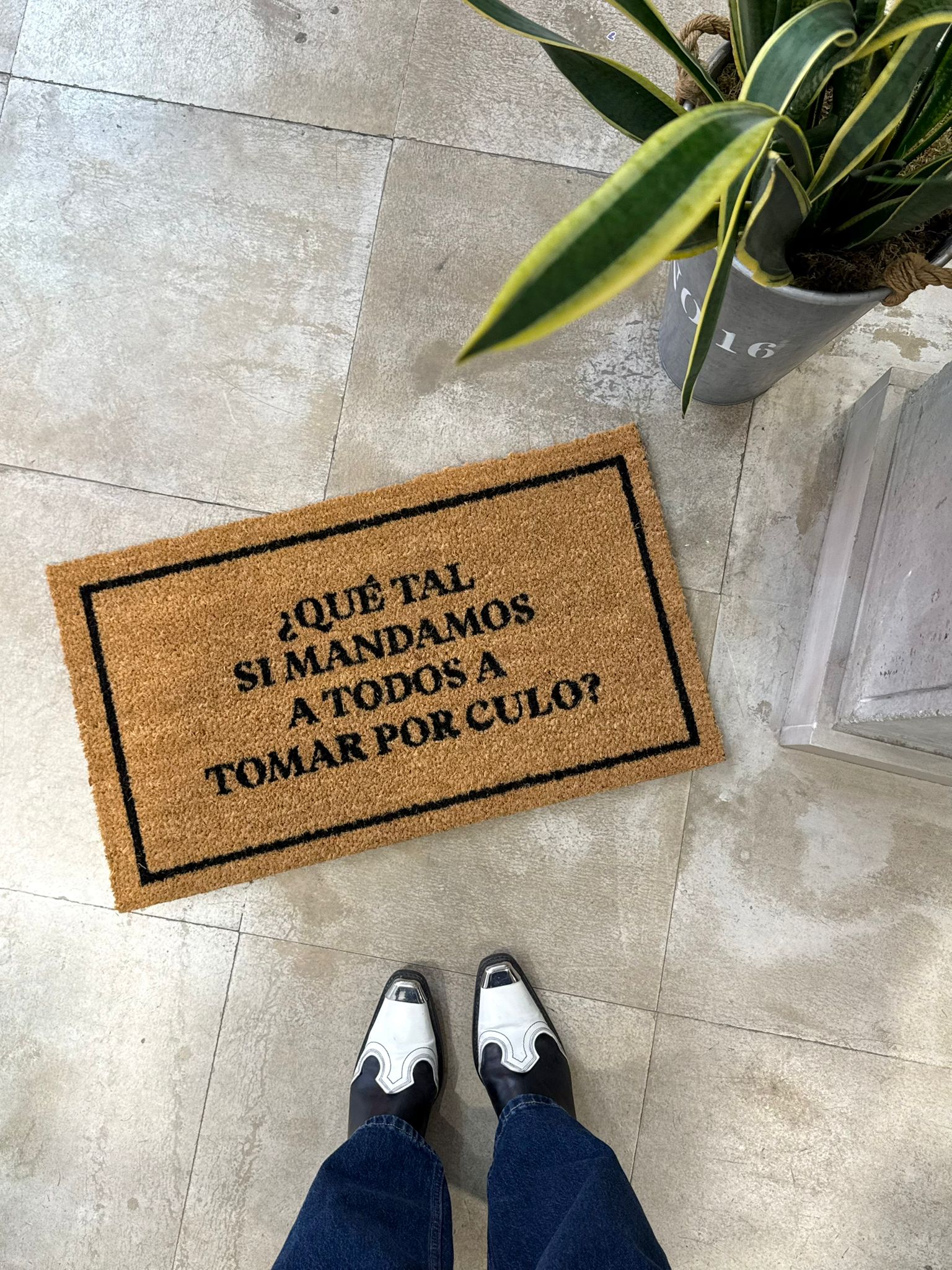 FELPUDO “A TOMAR POR CULO”